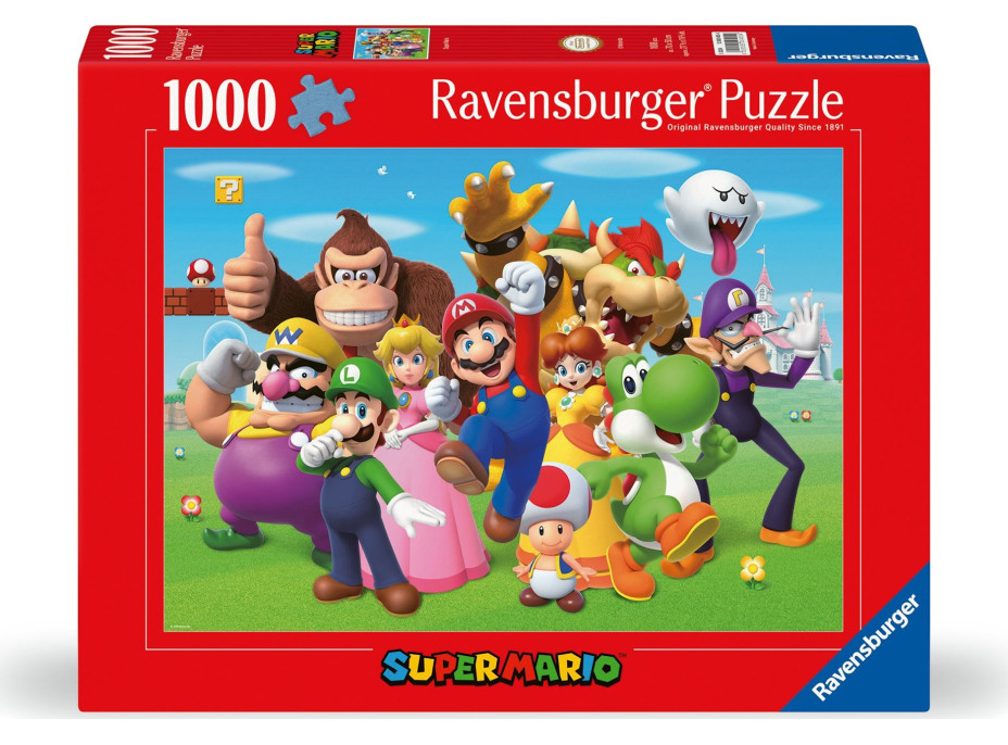 RAVENSBURGER Puzzle Super Mario 1000 dielikov