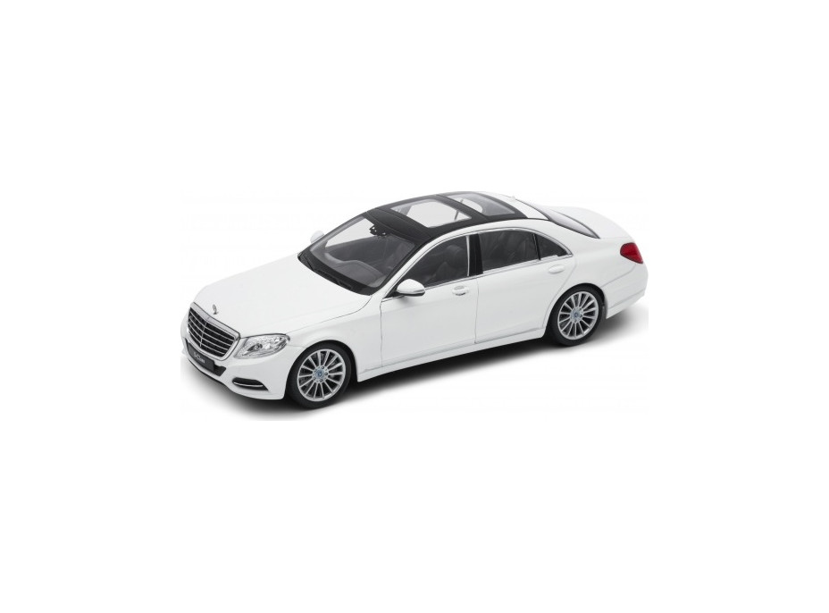 Welly Mercedes-Benz S-Class model 1:24 biely