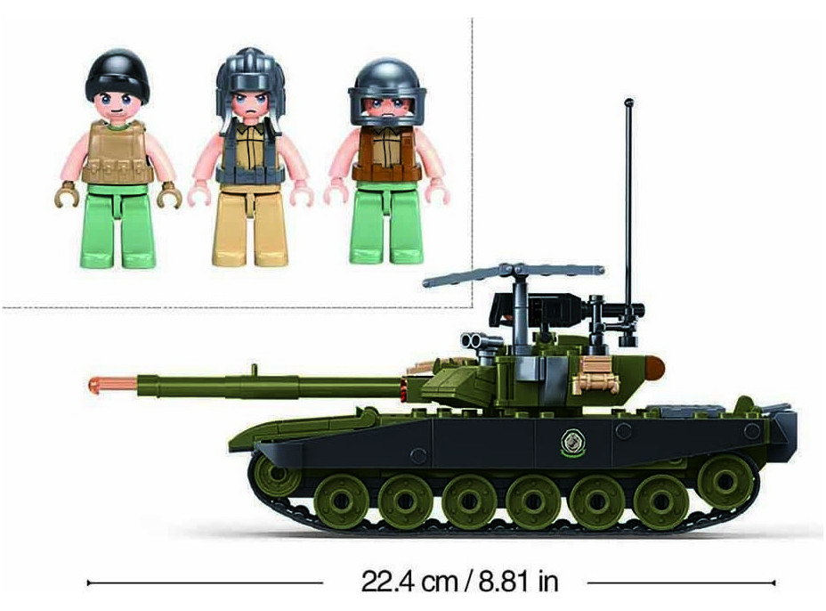 Sluban Army M38-B1257 Tank IFR T90AS