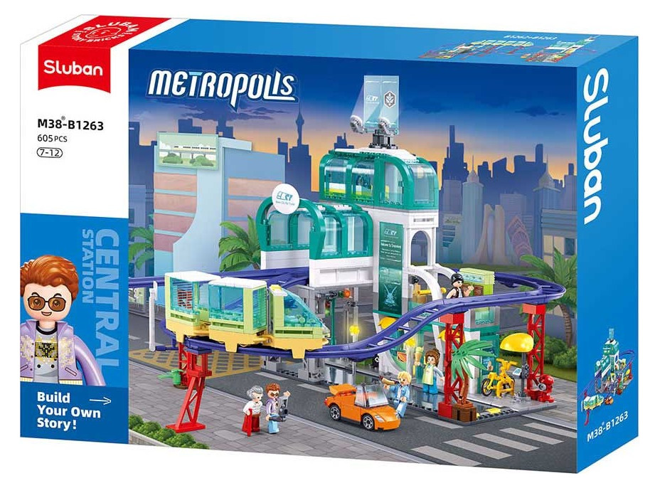 Sluban Metropolis M38-B1263 Hlavná vlaková stanica