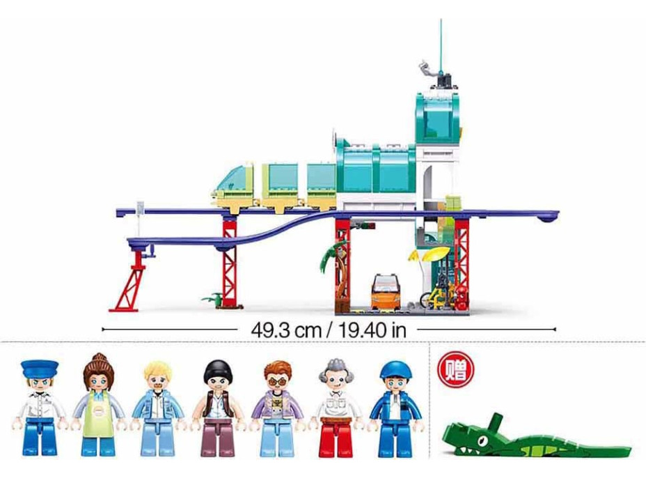 Sluban Metropolis M38-B1263 Hlavná vlaková stanica