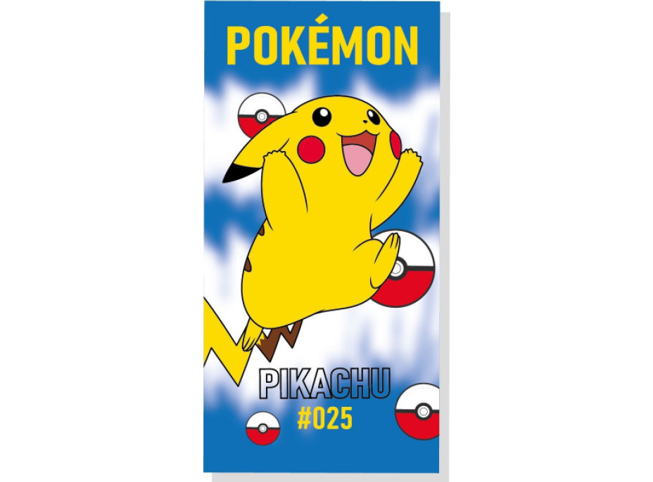 Bavlnená osuška Pokémon - Pikachu - 70x140 cm