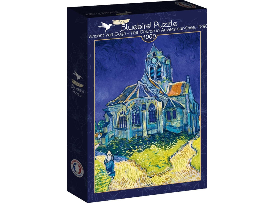 BLUEBIRD Puzzle Kostol v Auvers-sur-Oise 1000 dielikov