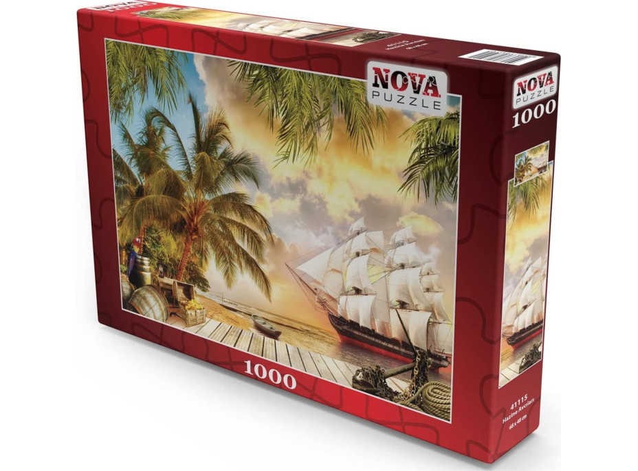 NOVA Puzzle Lovci pokladov 1000 dielikov