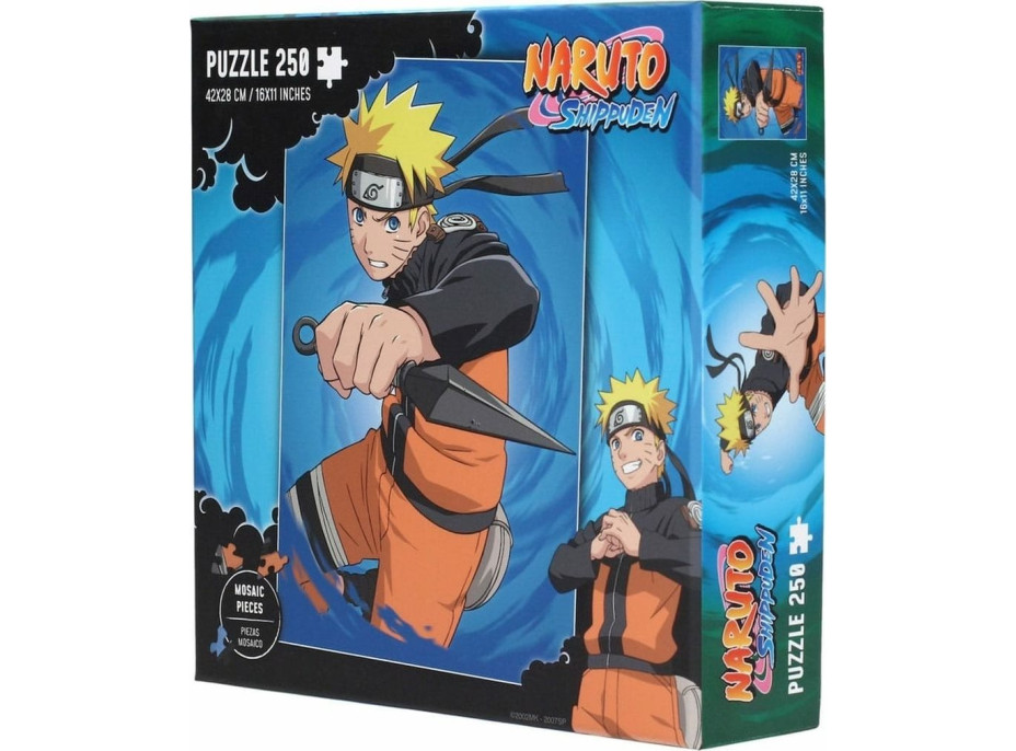 Puzzle Naruto Shippuden: Kunai 250 dielikov