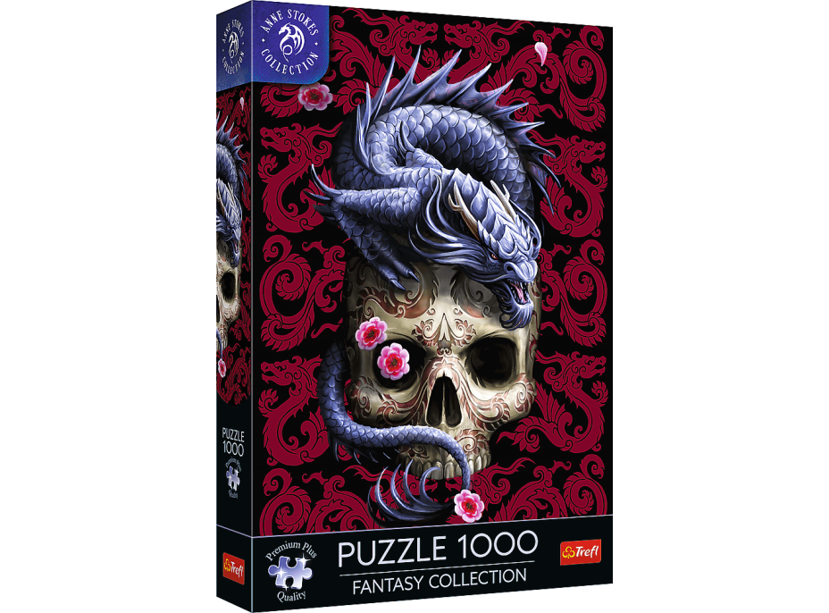 TREFL Puzzle Premium Plus Fantasy Collection: Orientálny drak 1000 dielikov