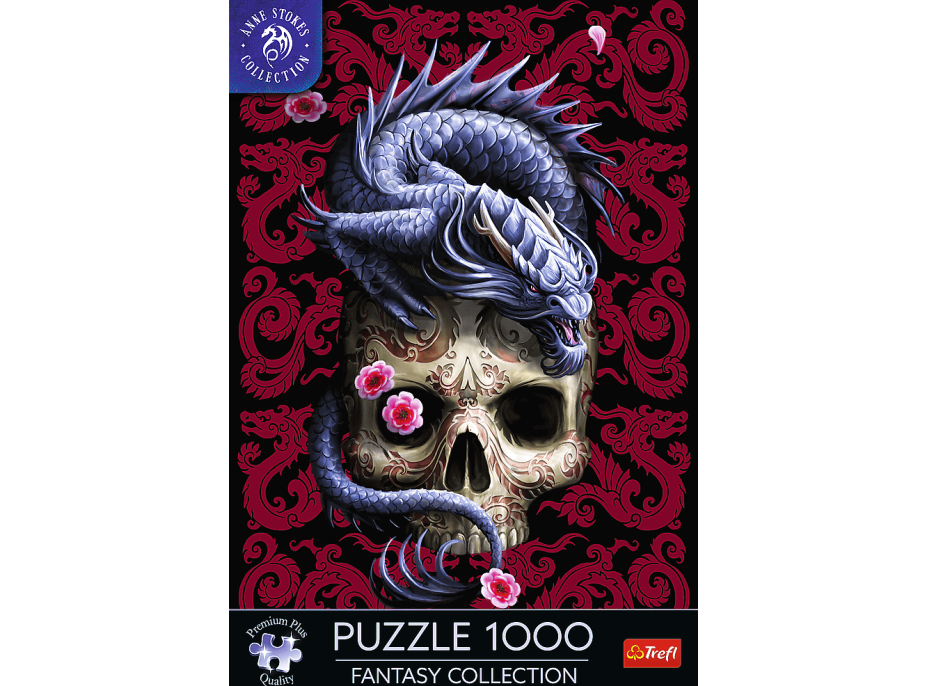 TREFL Puzzle Premium Plus Fantasy Collection: Orientálny drak 1000 dielikov