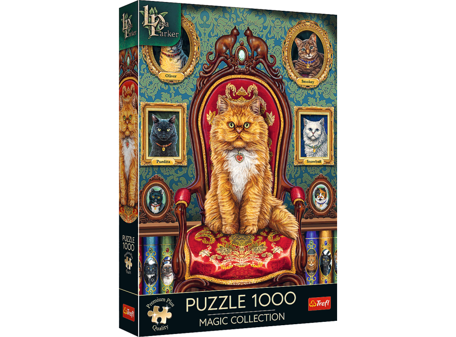 TREFL Puzzle Premium Plus Magic Collection: Mačkománia 1000 dielikov