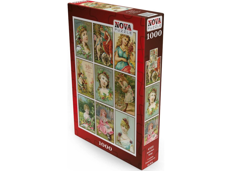 NOVA Puzzle Vintage koláž 1000 dielikov