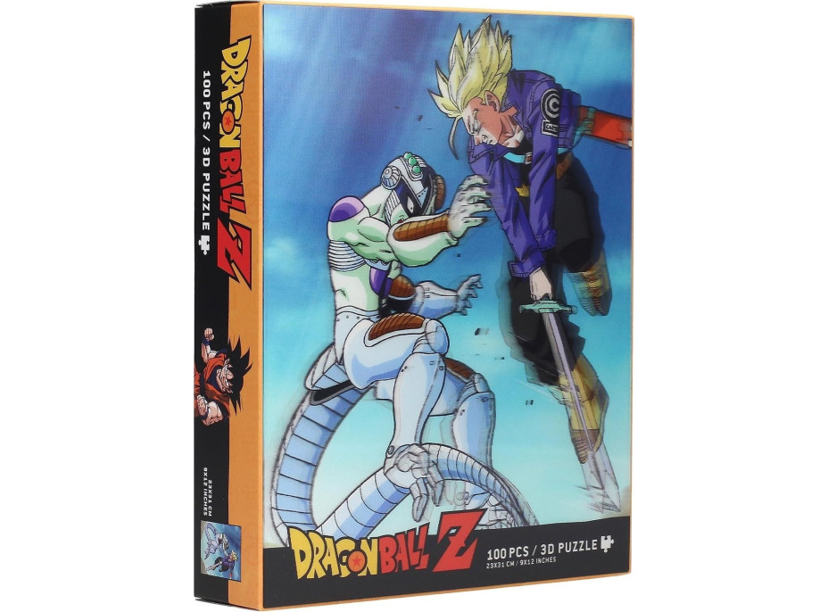 SD TOYS MERCHANDISING Puzzle Dragonball: Trunks vs Frieza 3D efekt 100 dielikov