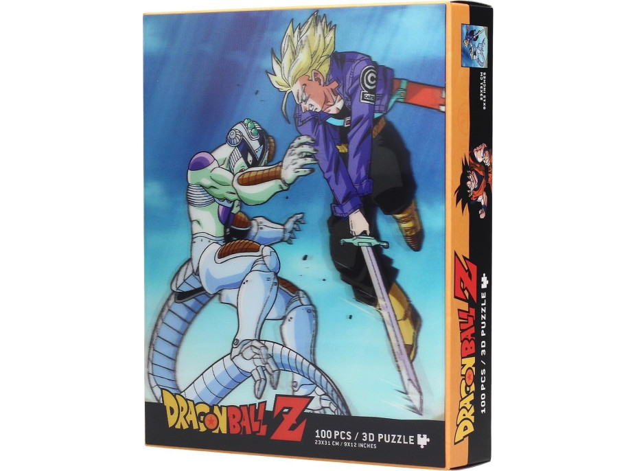 SD TOYS MERCHANDISING Puzzle Dragonball: Trunks vs Frieza 3D efekt 100 dielikov