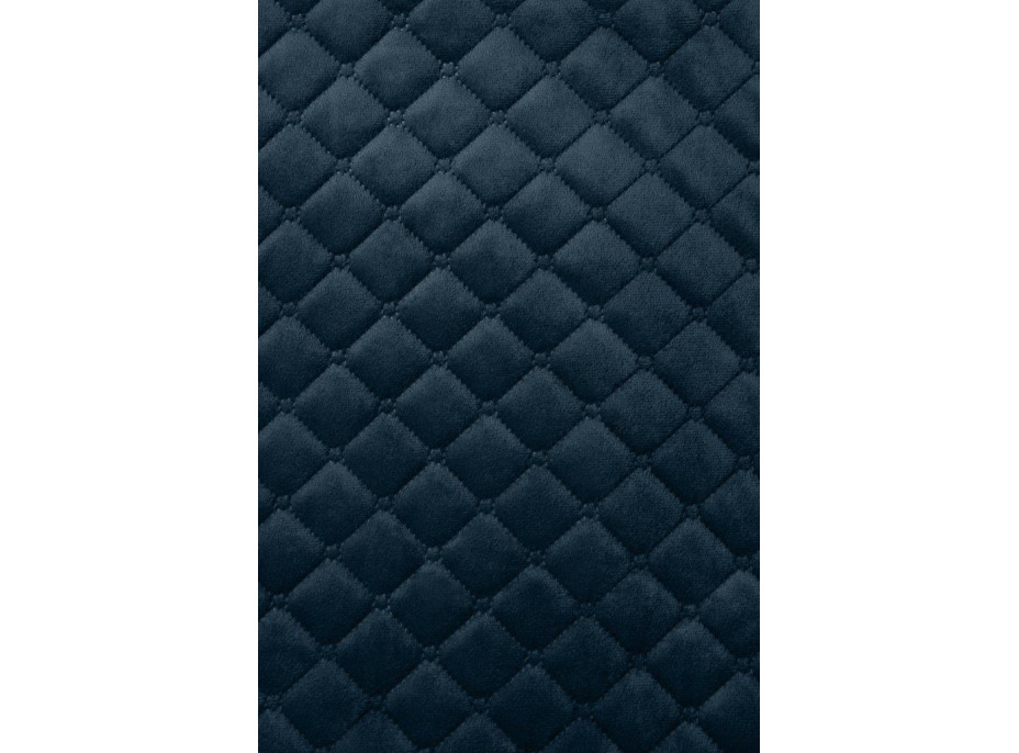 Prikrývka na posteľ BEDDO Velvet 170x210 cm - tmavo modrý