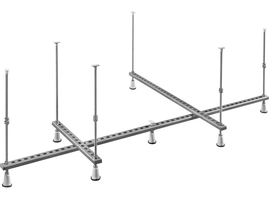 Polysan Nosná konštrukcia pre asymetrickú vaňu 170x100cm FR170100