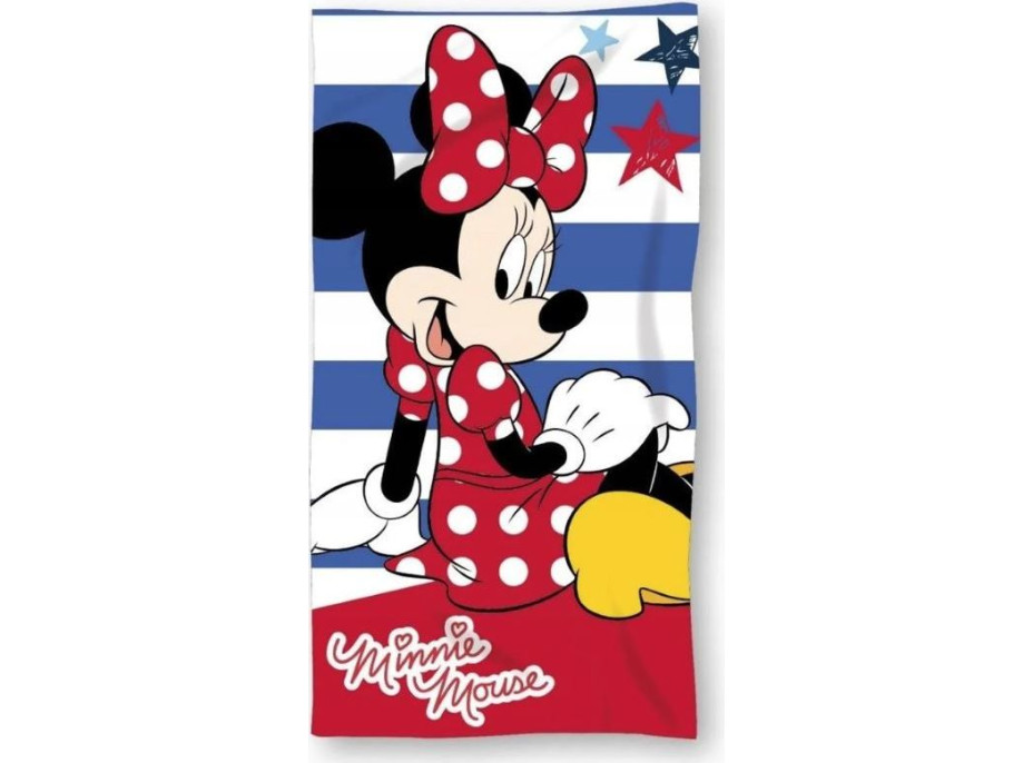 Detská rýchloschnúca osuška MYŠKA MINNIE 70x140 cm