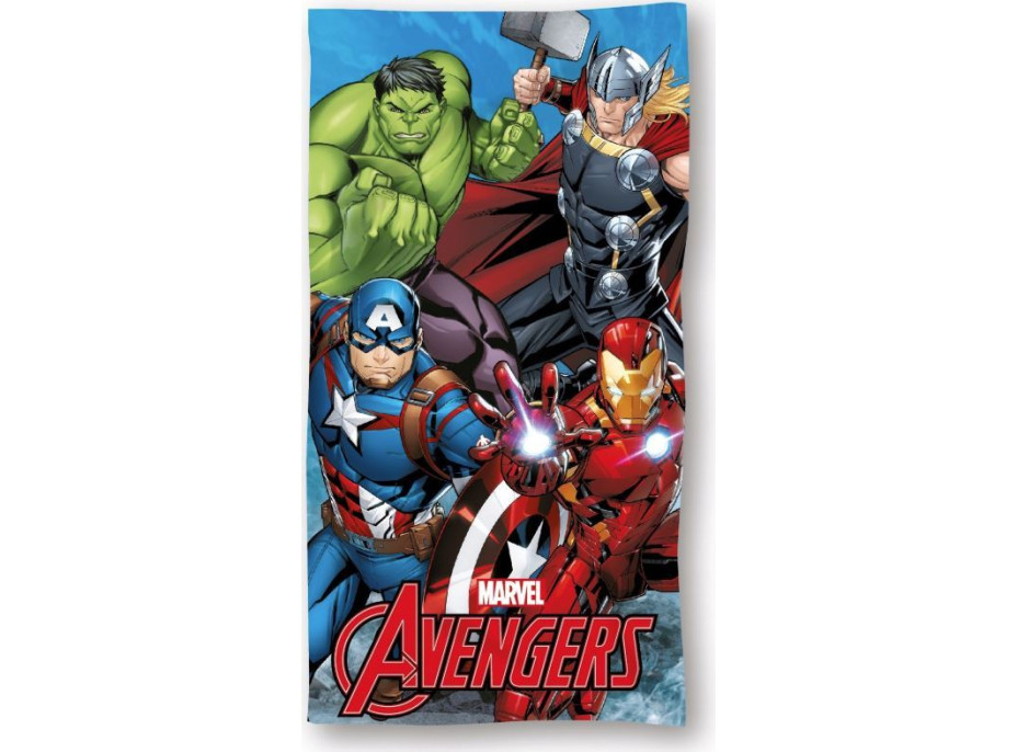 Detská rýchloschnúca osuška AVENGERS 70x140 cm