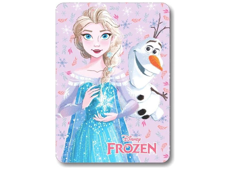 Detská deka POLAR 100x140 cm - Frozen - Elsa a Olaf