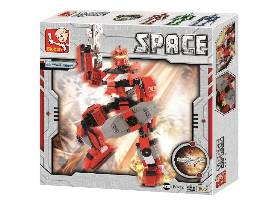 Sluban Space M38-B0212 Ultimate Robot Hepaestus