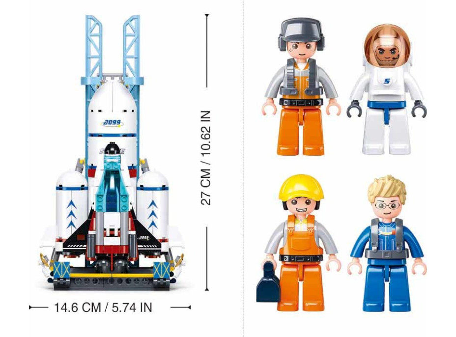 Sluban Space M38-B1199 Stredisko pre štart raketoplánu