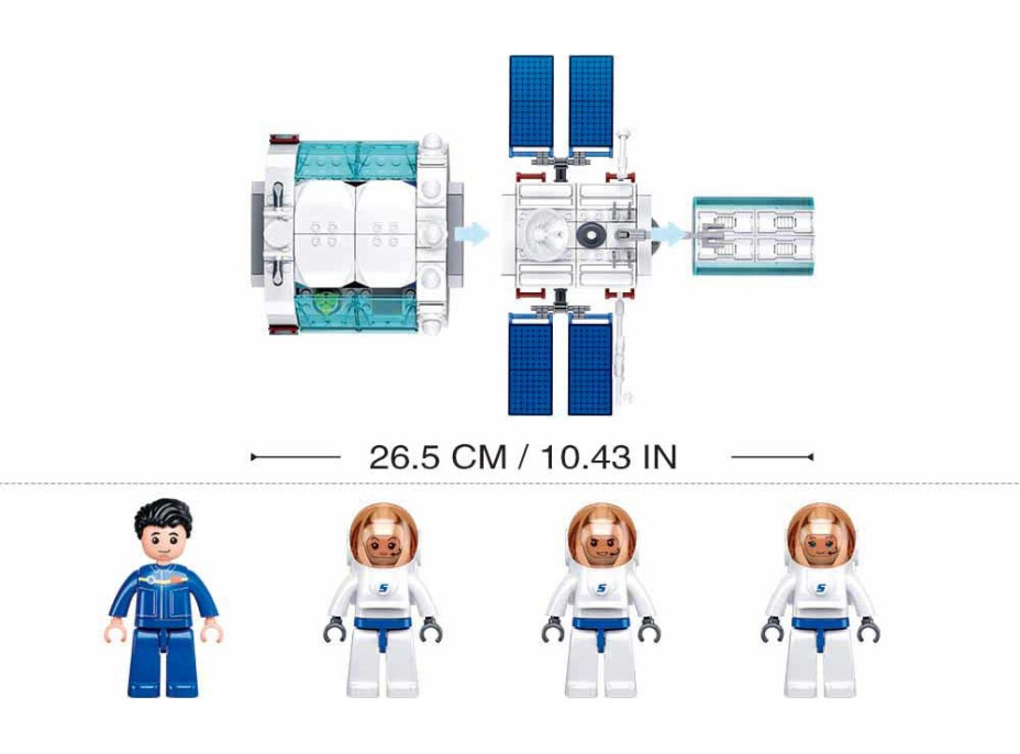 Sluban Space M38-B1201 Riadiaci modul základnej stanice Dream Space