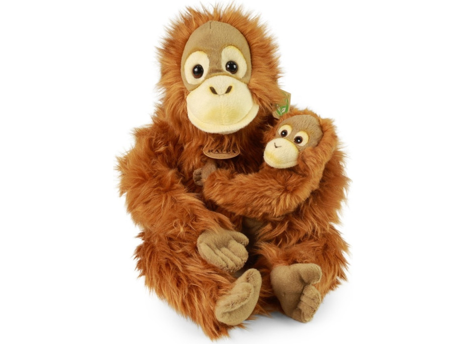 Rappa Plyšový orangutan s mláďaťom 28 cm ECO-FRIENDLY