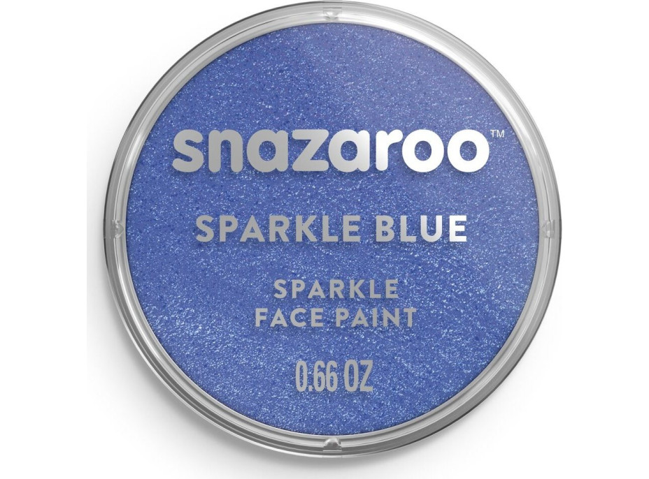 SNAZAROO Farba na tvár Trblietavá Modrá (Sparkle Blue) 18ml