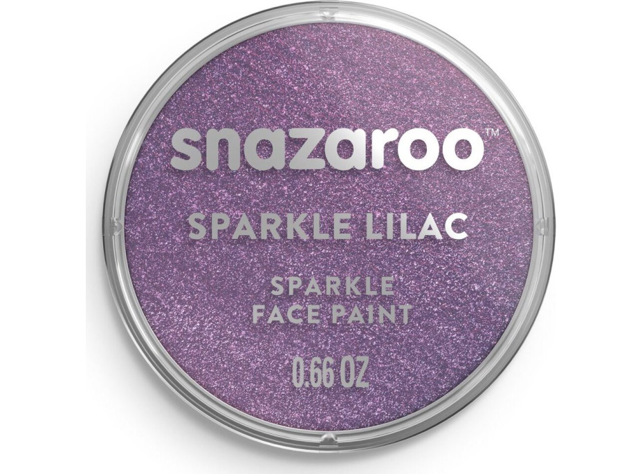 SNAZAROO Farba na tvár Trblietavá Filová (Sparkle Lilac) 18ml