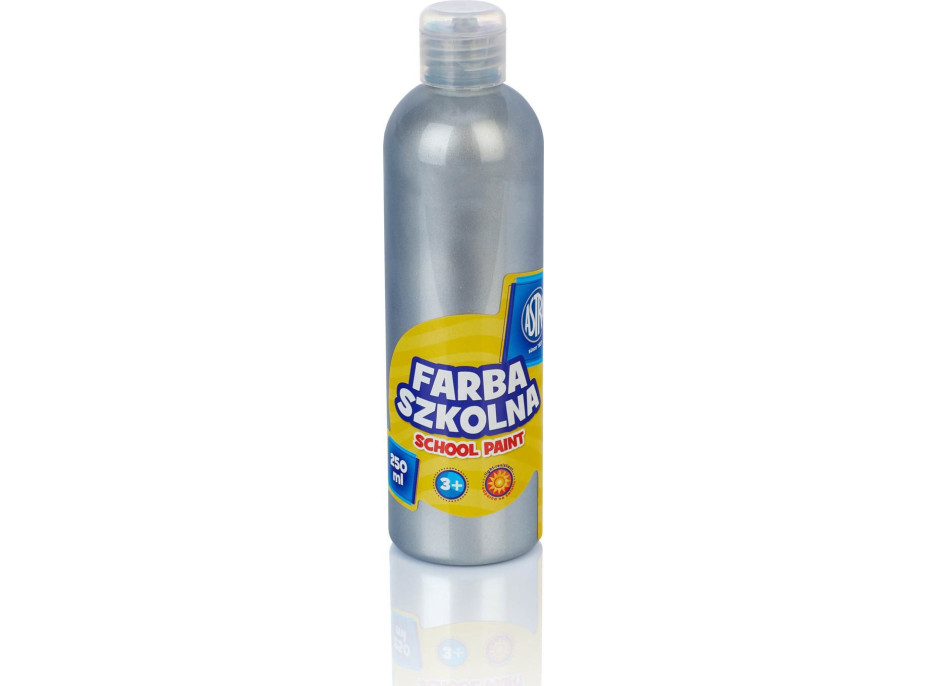 ASTRA Temperová farba plagátová 250ml strieborná metalíza