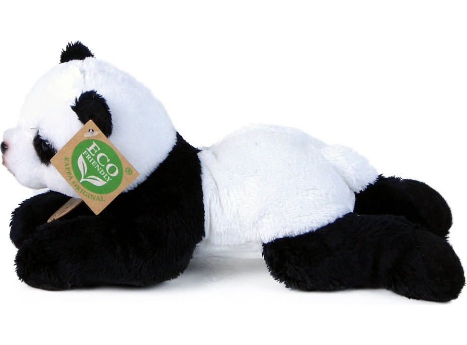 Rappa Plyšová panda ležiaca 18 cm ECO-FRIENDLY