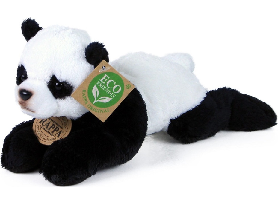 Rappa Plyšová panda ležiaca 18 cm ECO-FRIENDLY