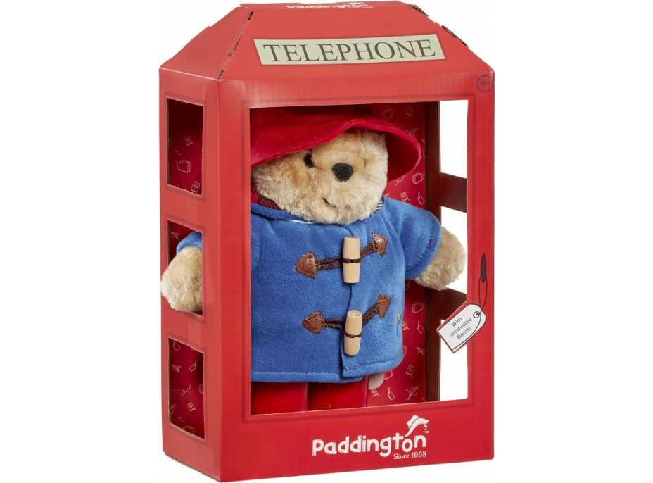 Rainbow Plyšový Paddington v telefónnej búdke