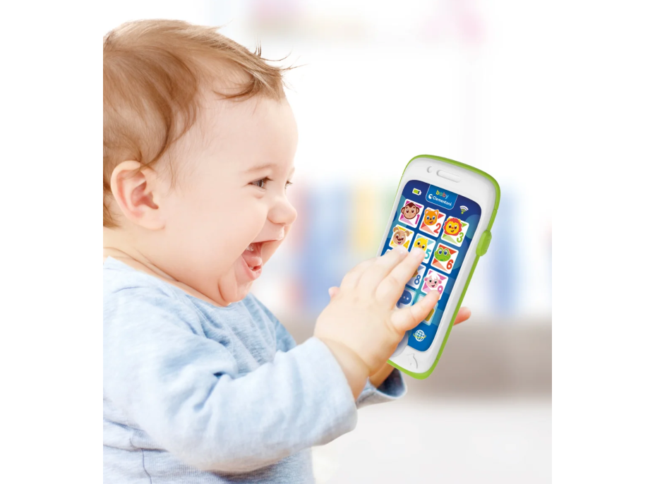 CLEMENTONI BABY Interaktívny smartphone Touch&Play