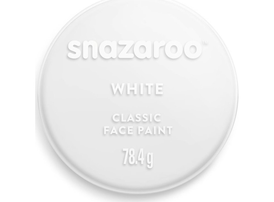 SNAZAROO Farba na tvár Biela (White) 75ml