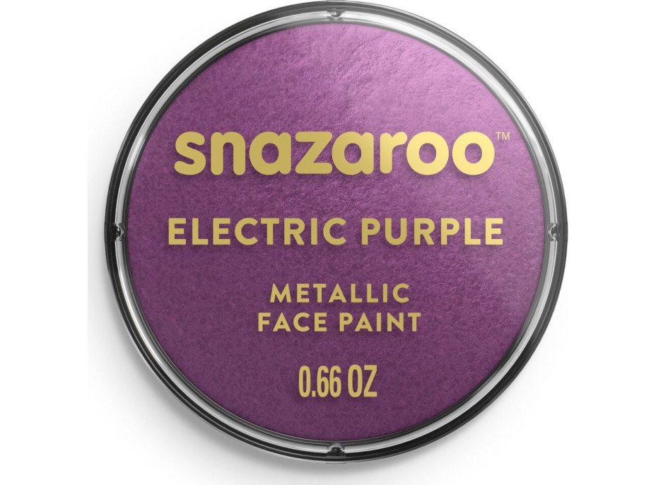 SNAZAROO Farba na tvár Metalická Fialová (Purple) 18ml