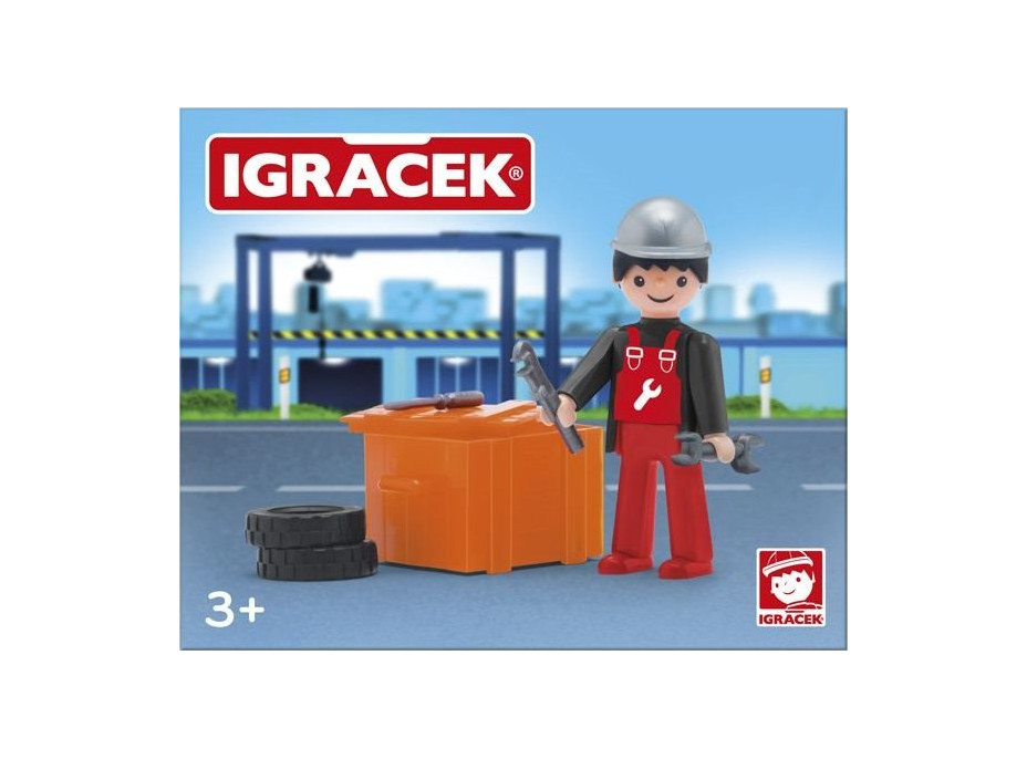 Igráček Automechanik s doplnkami