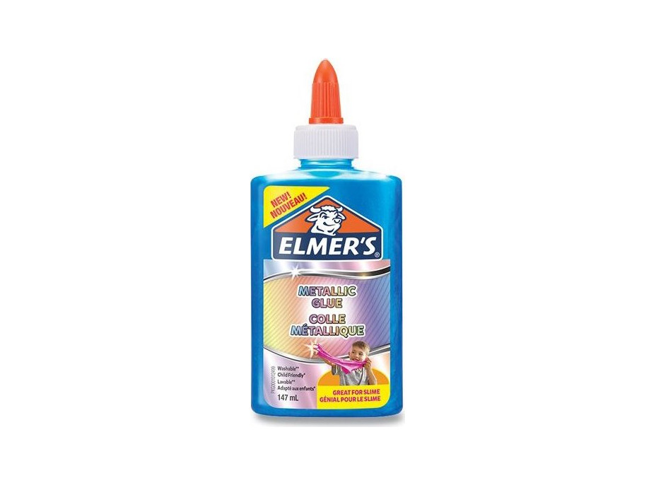 ELMER&#39;S Metalické lepidlo 147ml modré