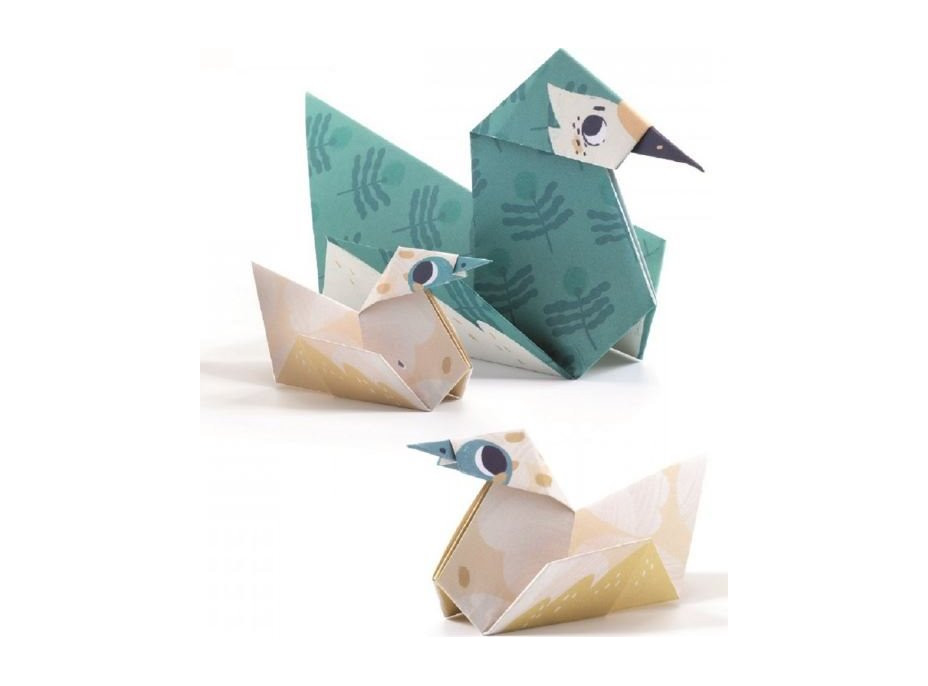 DJECO Origami Zvieracie rodinky