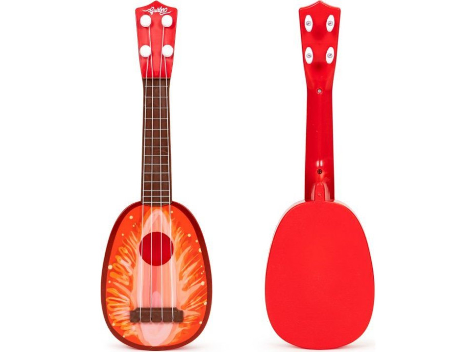 ECOTOYS Detská gitara - Jahoda