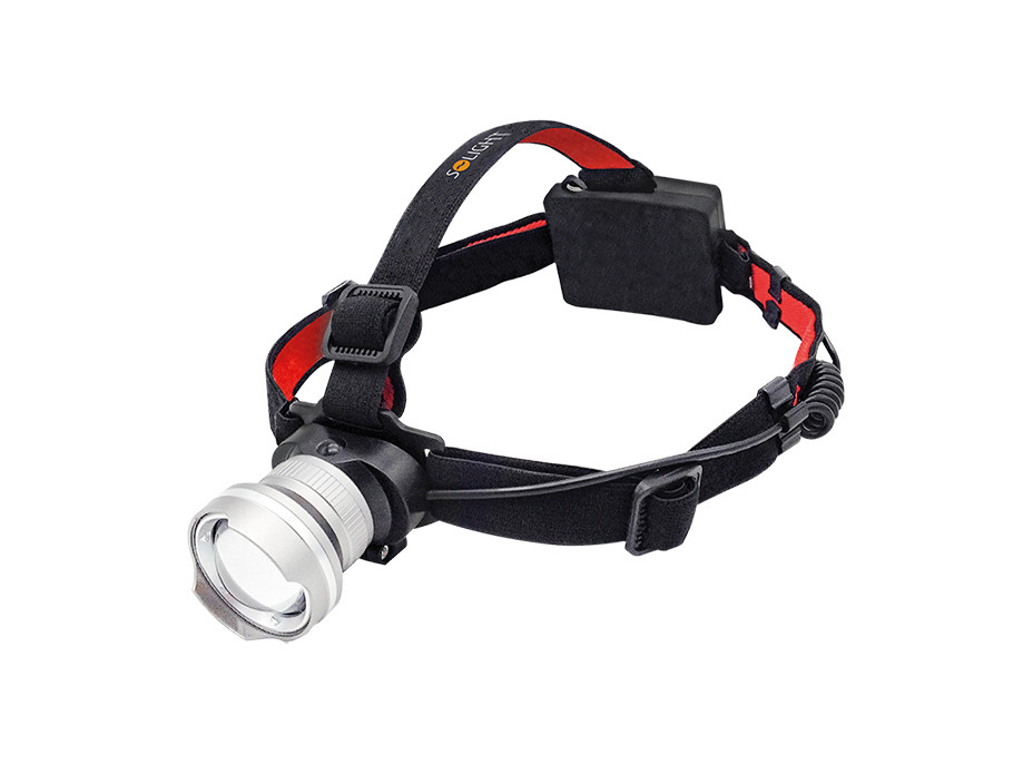 Solight LED čelové svietidlo, 300lm, Cree XPG R5, fokus, 3 x AA