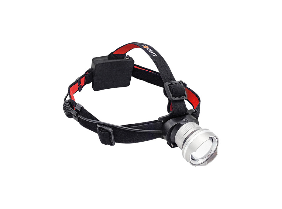 Solight LED čelové svietidlo, 300lm, Cree XPG R5, fokus, 3 x AA