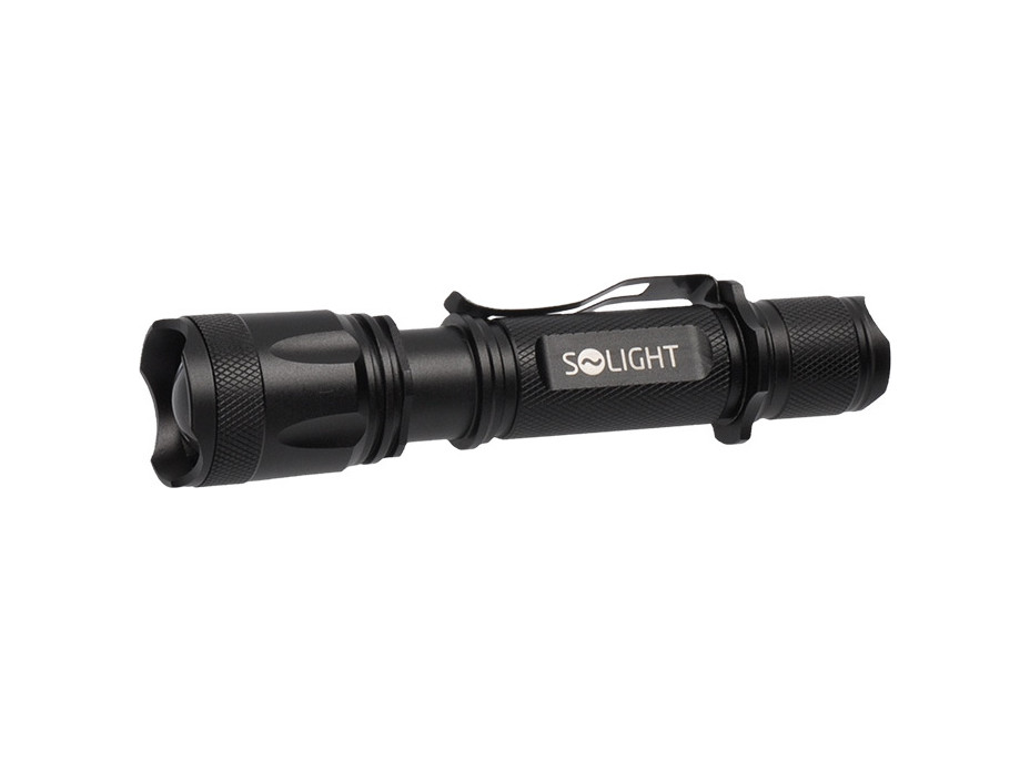 Solight LED nabíjacie svietidlo, 600lm, Cree XM-L2 T6, zoom, Li-Ion