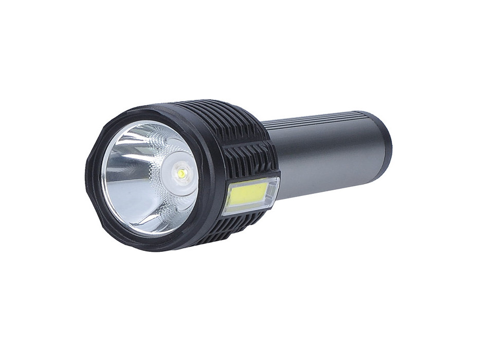 Solight LED nabíjacie ručné svietidlo, 150+150lm, Li-Ion