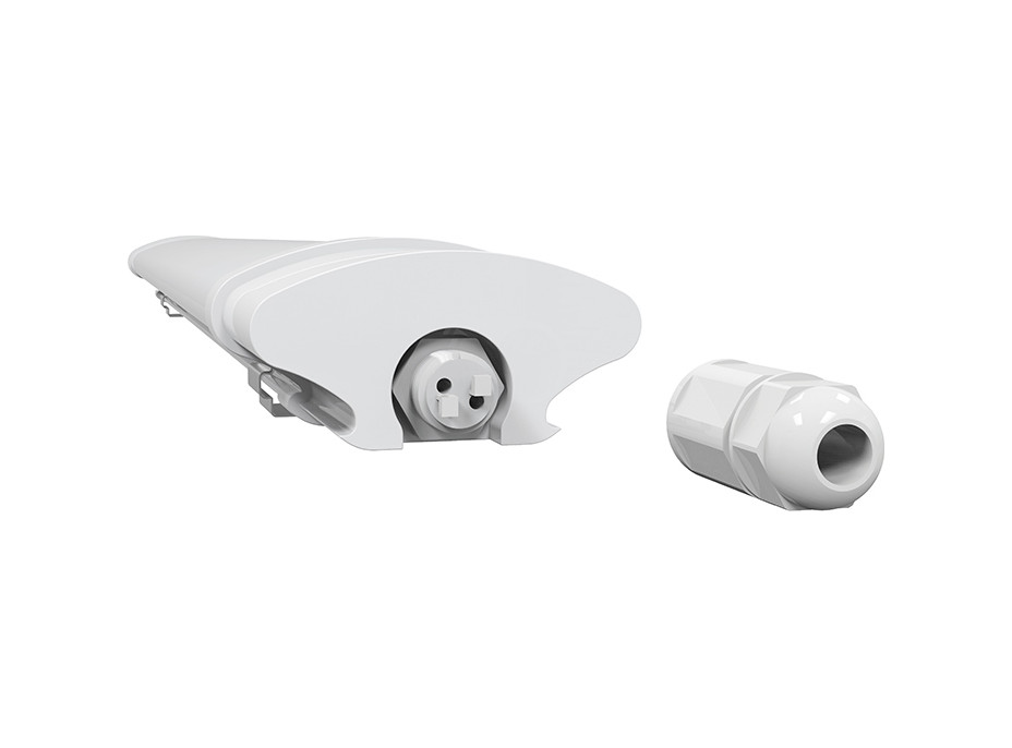 Solight LED osvetlenie prachotesné, IP65, 45W, 4500lm, 4000K, 150cm