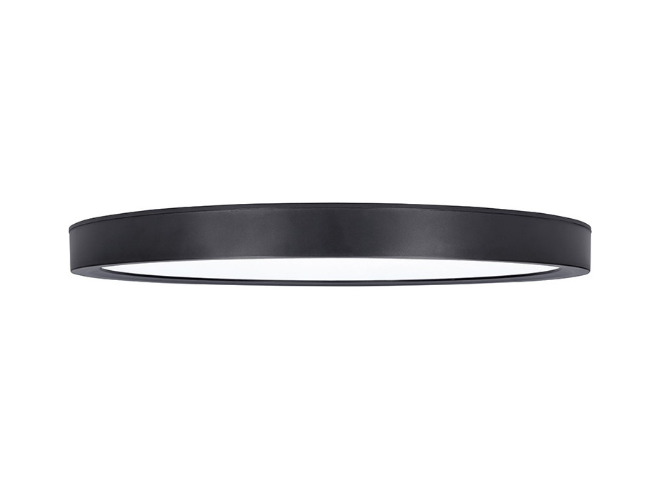 Solight LED osvetlenie s diaľkovým ovládačom Estela Black, 36W, 2700lm, 30cm, zmena chromatickosti, stmievateľné