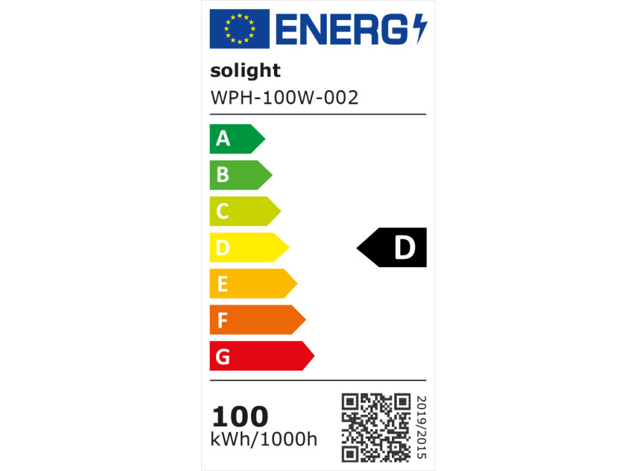 Solight High Bay, 100W, 14000lm, 120°, Philips, MW, 5000K, UGR