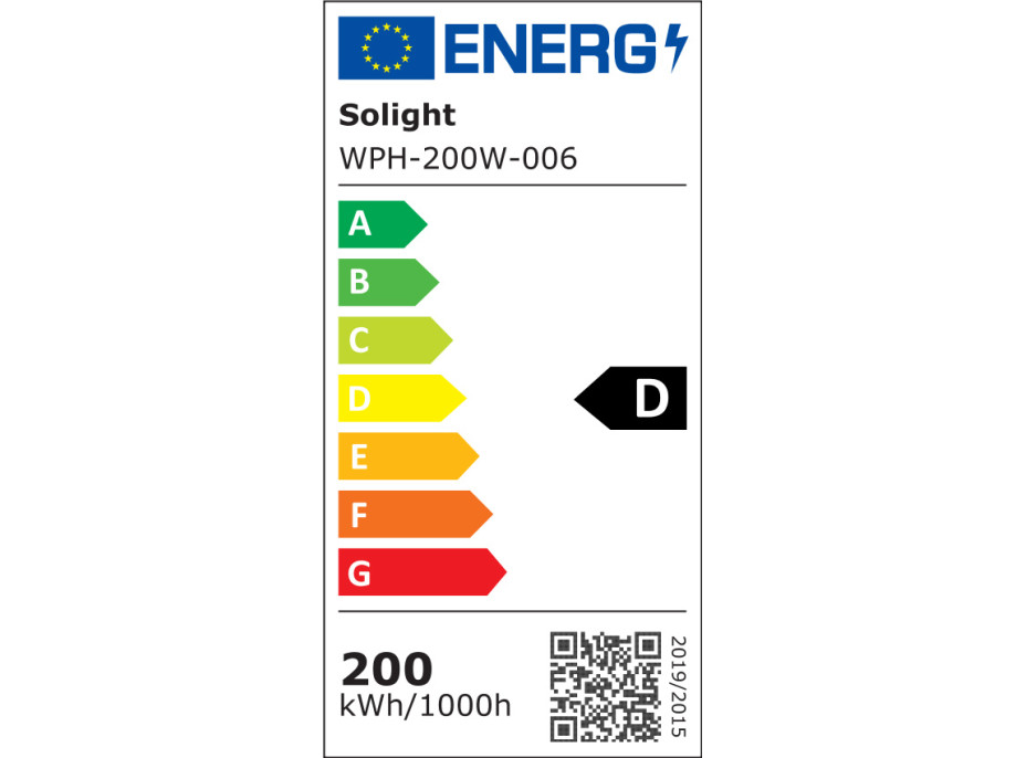 Solight high bay, 200W, 28000lm, 120 °, Meanwell, 5000K, UGR