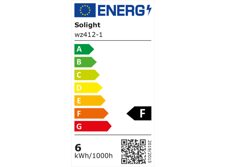 Solight LED žiarovka, miniglobe, 6W, E27, 3000K, 510lm