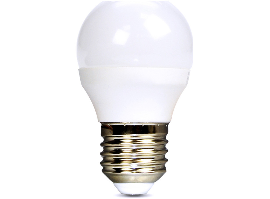 Solight LED žiarovka, miniglobe, 6W, E27, 4000K, 510lm