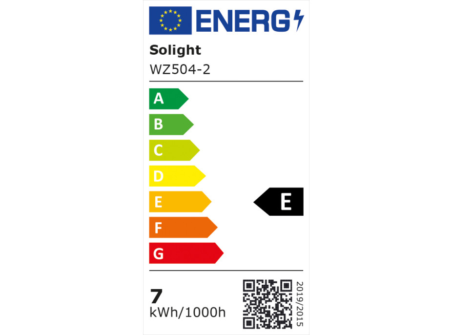 Solight LED žiarovka, klasický tvar, 7W, E27, 3000K, 270 °, 810lm