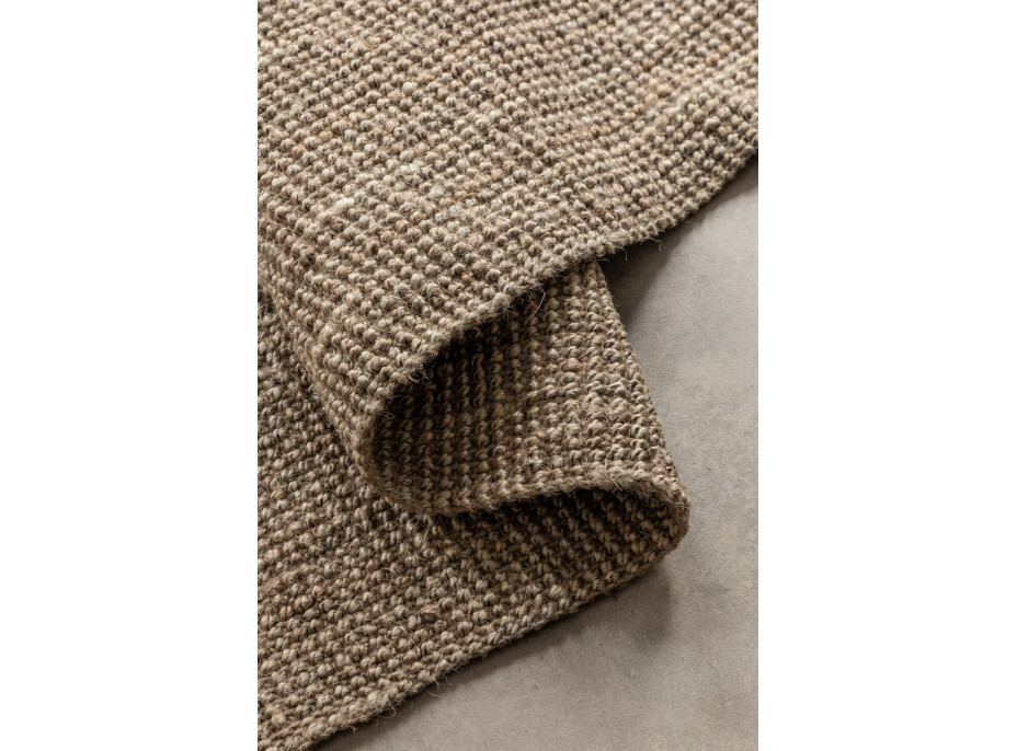 Behúň Bouclé Jute 105975 Grey Brown