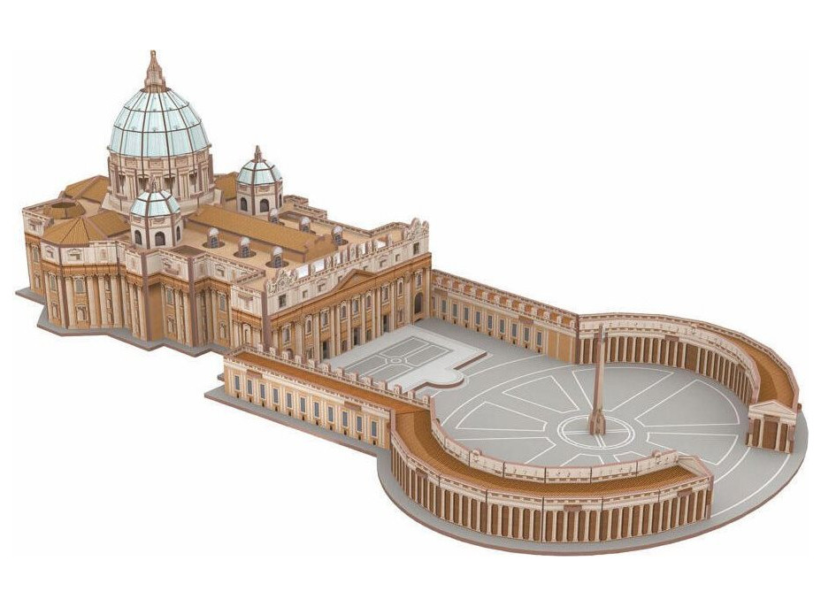 REVELL 3D puzzle Bazilika Sv. Petra, Vatikán 68 dielikov